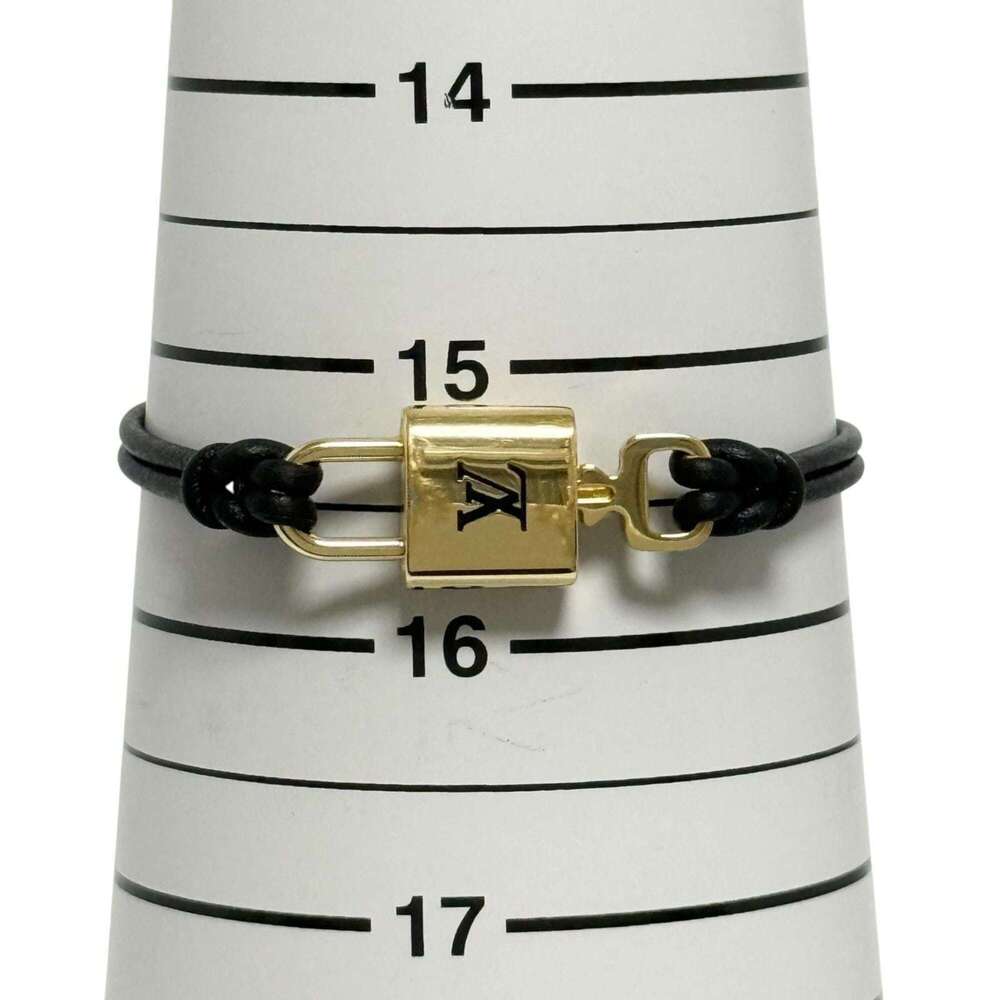 LOUIS VUITTON Black Charm Bracelet - Picture 8 of 10